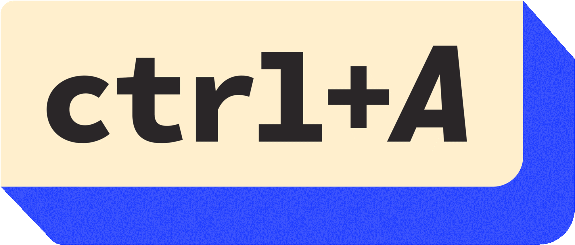 ctrl+A logo